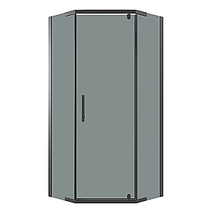 Душевой уголок Niagara Eco NG-1009-14DT 90х90 профиль черный/стекло тонированное купить в интернет-магазине Sanbest