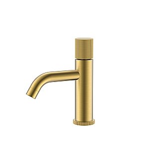 Смеситель для раковины Boheme Stick 121-MG.3 золото матовое/ручка LINEA купить в интернет-магазине сантехники Sanbest