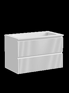 Тумба с раковиной Sancos SNOB R SNR80W 80 Bianco для ванной в интернет-магазине Sanbest