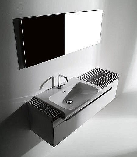 Раковина Kerasan Inka Project 60 3411 bi*1 белая купить в интернет-магазине Sanbest