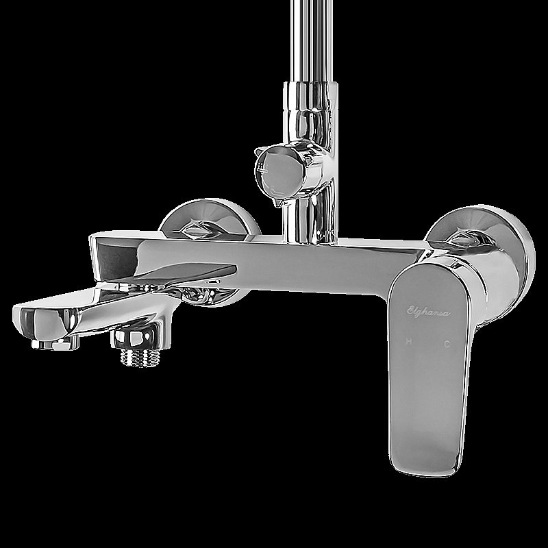 Душевая система Elghansa 2305599-2L (Set-34) хром купить в интернет-магазине сантехники Sanbest