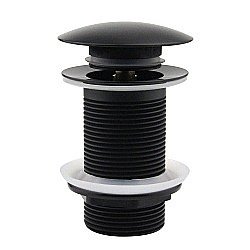 Донный клапан для раковины CeramaLux BB006MB черный матовый купить в интернет-магазине сантехники Sanbest