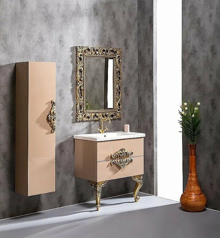 Зеркало Boheme NeoArt 514-P бронза поталь в ванную от интернет-магазине сантехники Sanbest