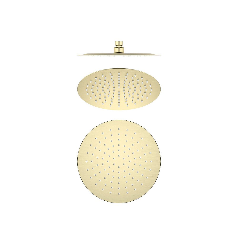 Верхний душ Aquatek AQ2073BG 250 золото шлифованное купить в интернет-магазине сантехники Sanbest