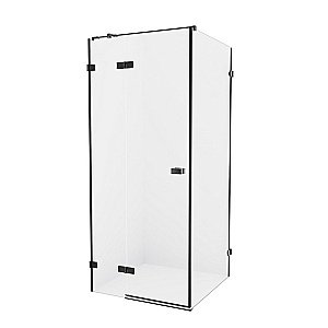 Душевой уголок NEW TRENDY AVEXA BLACK 100x70 стекло прозрачное/профиль черный купить в интернет-магазине Sanbest