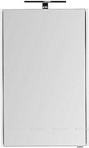 Зеркальный шкаф Aquanet Августа 58 белый купить в интернет-магазине сантехники Sanbest