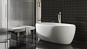 Ванна Salini LUCE S-stone 100122M 150x75 белая купить в интернет-магазине Sanbest