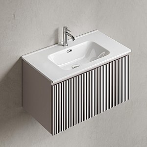 Тумба с раковиной Sancos Snob R 1.0 SNR1.080SM/CN7005 Doha Soft для ванной в интернет-магазине Sanbest