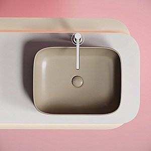 Раковина Ceramica Nova Element 50 CN6052MC капучино матовая купить в интернет-магазине Sanbest