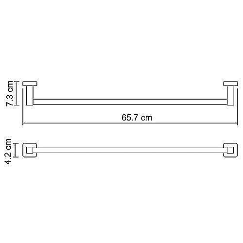 Полотенцедержатель WasserKRAFT Dill K-3930 купить в интернет-магазине сантехники Sanbest