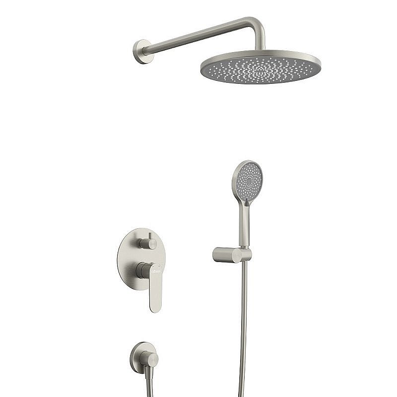 Душевая система Cezares STYLUS STYLUS-DSET-IN сатин купить в интернет-магазине сантехники Sanbest