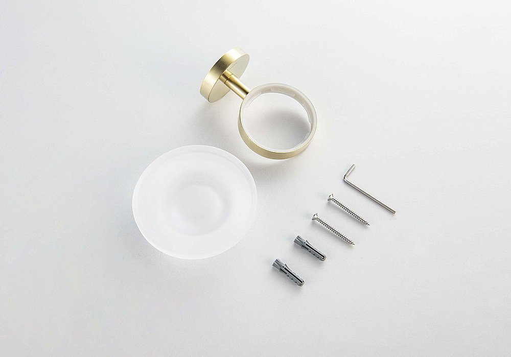 Мыльница Aquatek Европа AQ4103BG стекло матовое/золото шлифованное купить в интернет-магазине сантехники Sanbest