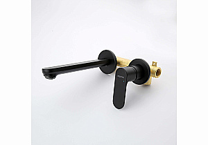 Смеситель для раковины Aquatek Альфа AQ1913MB черный матовый купить в интернет-магазине сантехники Sanbest