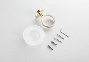 Мыльница Aquatek Европа AQ4103BG стекло матовое/золото шлифованное купить в интернет-магазине сантехники Sanbest