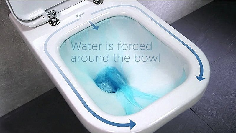 Унитаз напольный Ideal Standard Esedra T282001 с бачком T282801 белый купить в интернет-магазине Sanbest