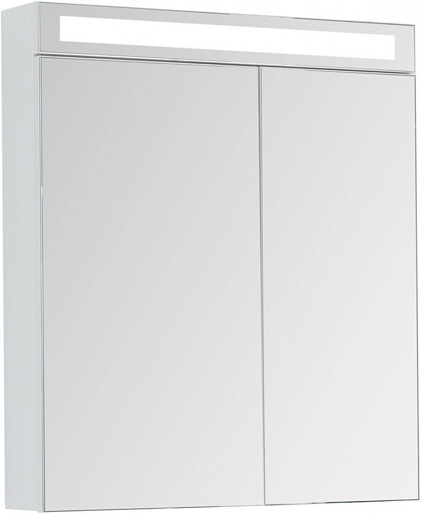 Шкаф зеркальный Dreja Max 70 белый купить в интернет-магазине сантехники Sanbest