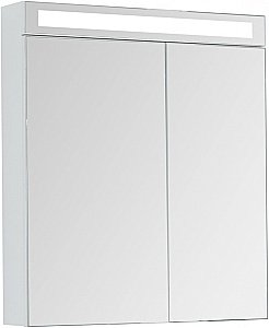 Шкаф зеркальный Dreja Max 70 белый купить в интернет-магазине сантехники Sanbest