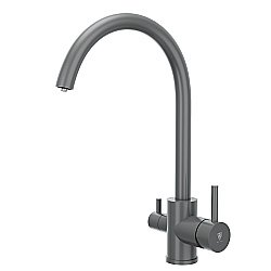 Смеситель для кухни Rush SUS9035-37Grey графит купить в интернет-магазине сантехники Sanbest