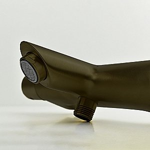 Смеситель для ванны PAINI Cox 78PZ111TH черный матовый купить в интернет-магазине сантехники Sanbest