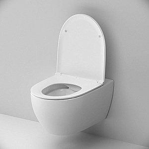 Унитаз подвесной AM.PM AWE IS30251.111700 белый, безободковый, с инсталляцией купить в интернет-магазине Sanbest