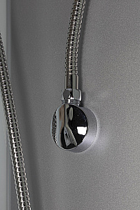 Душевая кабина Niagara Eco E80/40/MT/BK 80х80 стекло матовое/профиль матовый хром купить в интернет-магазине Sanbest