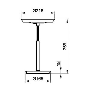 Зеркало косметическое KEUCO Bella Vista 17606019000 хром купить в интернет-магазине сантехники Sanbest