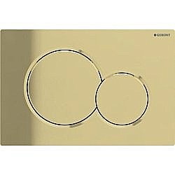 Кнопка для инсталляции Geberit Sigma 01 латунь купить в интернет-магазине сантехники Sanbest
