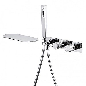 Смеситель для ванны ABBER Rund AF8731 хром купить в интернет-магазине сантехники Sanbest