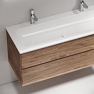 Тумба с раковиной Sancos Marmi 2.0 MR2.0120ECH дуб чарльстон для ванной в интернет-магазине Sanbest