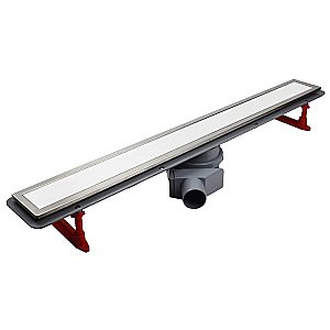 Душевой трап PESTAN Confluo Premium Glass Line 650 белое стекло/матовый хром купить в интернет-магазине Sanbest