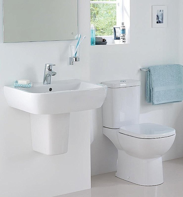 Унитаз напольный Ideal Standard Tempo T331201 с бачком T427301 белый купить в интернет-магазине Sanbest