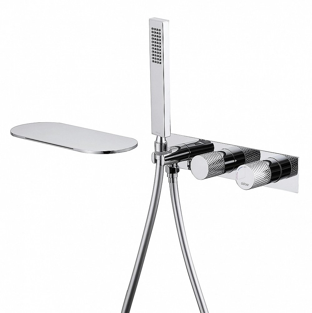 Смеситель для ванны ABBER Rund AF8731 хром купить в интернет-магазине сантехники Sanbest