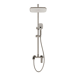 Душевая система Grossman Mercury 500.K35.10.120 никель брашированный купить в интернет-магазине сантехники Sanbest