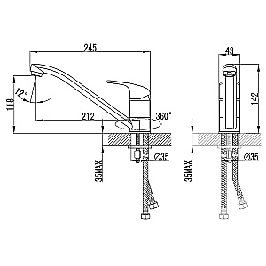 Инсталляция для унитаза Azario AZ-8010-1000 купить в интернет-магазине сантехники Sanbest