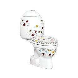 Унитаз детский CREAVIT COCUK CK300-11 белый с декором, с бачком купить в интернет-магазине Sanbest