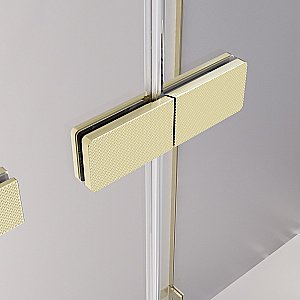 Душевой уголок Veconi Premium Alassio SP G AL-SP-120100-00-G-C4 120х100 стекло прозрачное осветленное/профиль брашированное золото купить в интернет-магазине Sanbest