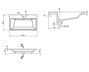 Тумба с раковиной подвесная Grossman ЛУКСОР 80 с 2-я ящ, бежевая матовая для ванной в интернет-магазине Sanbest