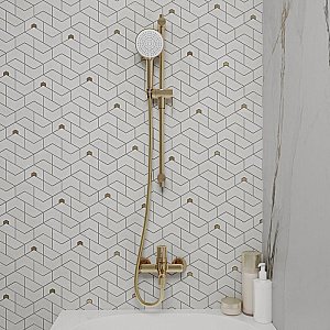 Душевой шланг Iddis Optima Home 04P15MGi19 1.5 золото матовое купить в интернет-магазине сантехники Sanbest