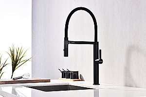 Смеситель для кухни Paulmark Leader Le214101-AN антрацит купить в интернет-магазине сантехники Sanbest