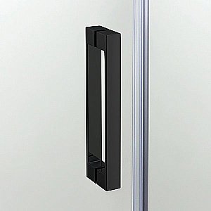 Душевой уголок NEW TRENDY NEW KOMFORT BLACK K-0469 90x90 стекло прозрачное/профиль черный купить в интернет-магазине Sanbest