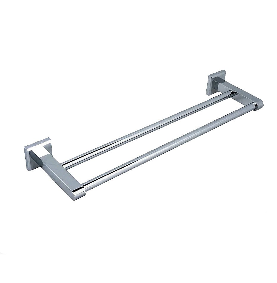 Полотенцедержатель двойной WONZON & WOGHAND STILL, Хром (WW-6611) купить в интернет-магазине сантехники Sanbest
