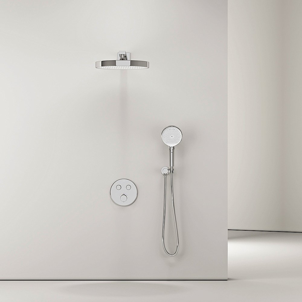 Душевая система Sancos Space SC3006CH хром купить в интернет-магазине сантехники Sanbest