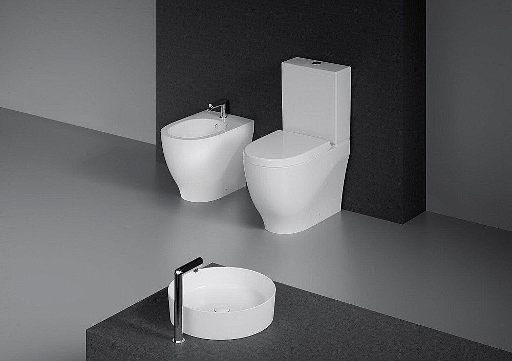 Раковина Creavit Loop 40 LP140-0000 белая купить в интернет-магазине Sanbest