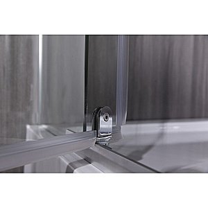 Душевой уголок Esbano ESR-8170 ESUGR8170 100х100 стекло прозрачное/профиль хром купить в интернет-магазине Sanbest