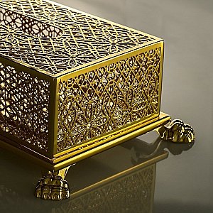 Салфетница Migliore Elisabetta ML.ELB-60.135.DO золото купить в интернет-магазине сантехники Sanbest