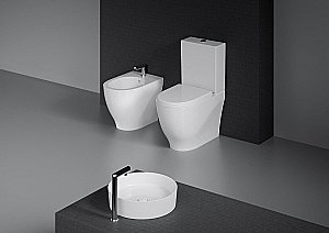 Раковина Creavit Loop 40 LP140-0000 белая купить в интернет-магазине Sanbest