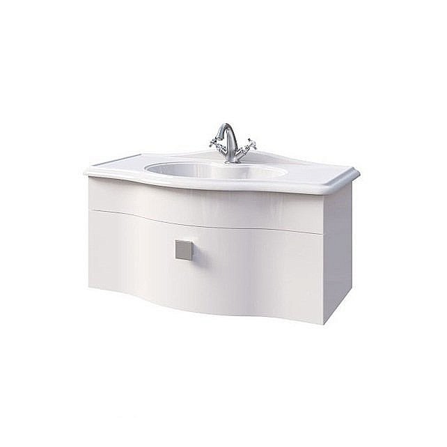 Тумба с раковиной Caprigo Nokturn 90 бланж для ванной в интернет-магазине Sanbest