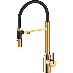 Смеситель для кухни Paulmark Magneto One Ma213188-BG брашированное золото купить в интернет-магазине сантехники Sanbest