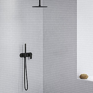 Смеситель для душа Ravak Eleganta X070300 черный матовый купить в интернет-магазине сантехники Sanbest