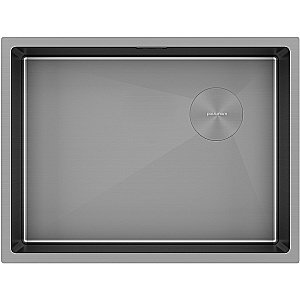 Кухонная мойка Paulmark Next-Skew 58 PM885844-MG серая матовая купить в интернет-магазине сантехники Sanbest